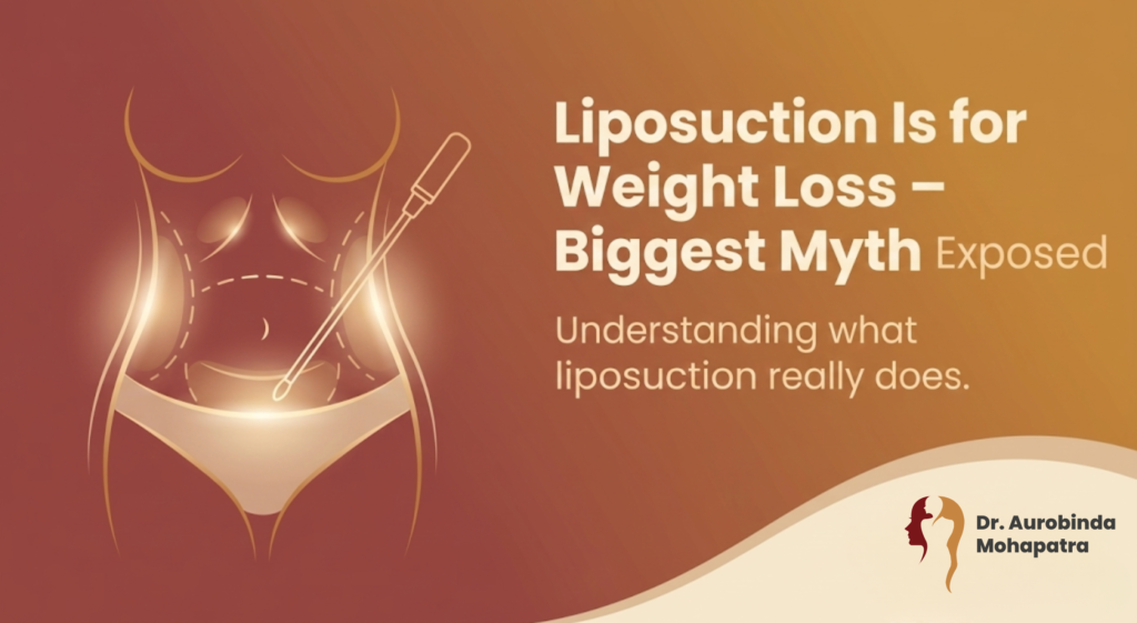 Body contour improvement after fat removal surgery