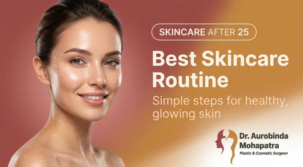 Skincare routine after 25 steps