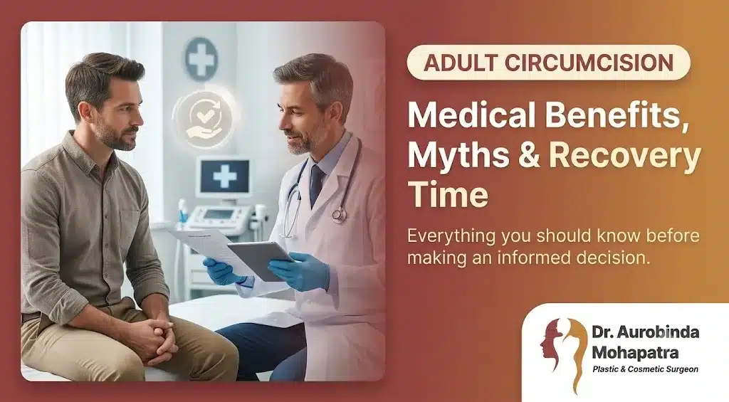 Adult circumcision surgery consultation for foreskin problems in Bhubaneswar