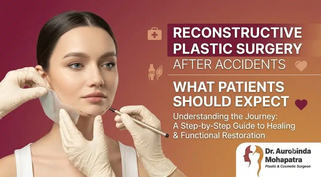 Reconstructive plastic surgery after accidents