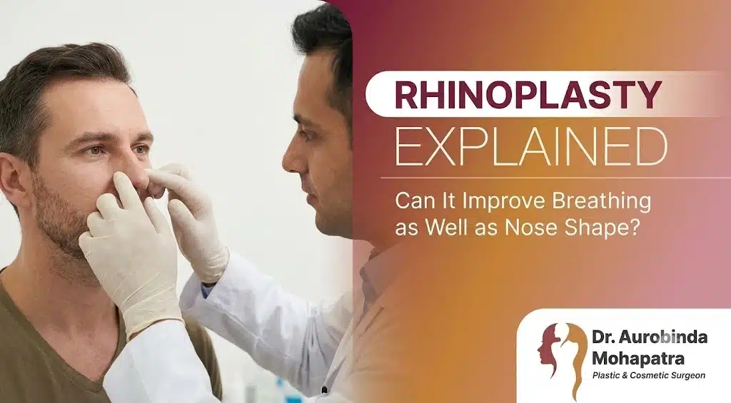 Functional rhinoplasty for nose shape and breathing